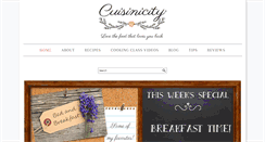 Desktop Screenshot of cuisinicity.com